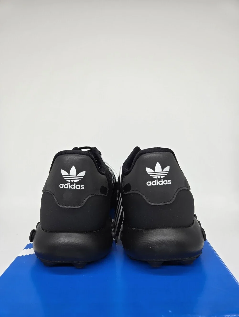 Adidas Men's La Trainer 3 GY7493 Core Black Silver Metallic Shoes Size 9